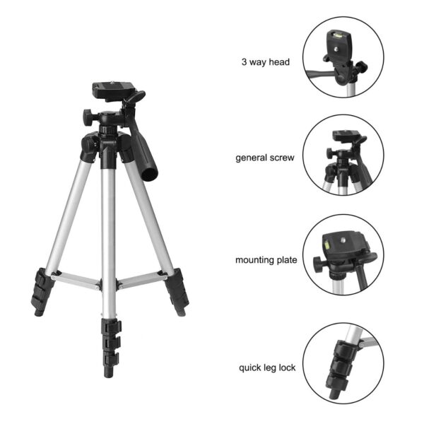 Aluminium Tripod for Mobile Phones